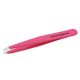 Tweezerman Stainless Steel Slant Tweezer - Pink