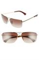 Ray Ban 0RB3607 001/13 61 GOLD BROWN GRADIENT Metal Man