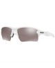 Oakley 0OO9188 918876 59 POLISHED WHITE PRIZM BLACK POLARIZED Injected Man