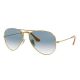 Ray Ban 0RB3025 001/51 58 GOLD CRYSTAL BROWN GRADIENT Metal Man