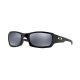 Oakley 0OO9238 923806 54 POLISHED BLACK BLACK IRIDIUM POLARIZED Injected Man